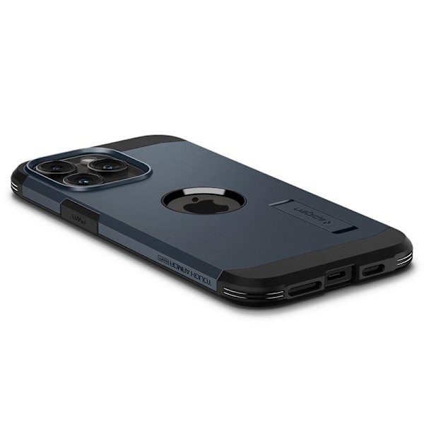 Spigen Tough Armor MagSafe iPhone 15 Pro Max Case - Black Metal Black