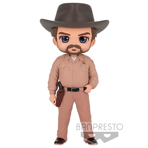 Stranger Things Hooper Q taskufiguuri 15cm Multicolor