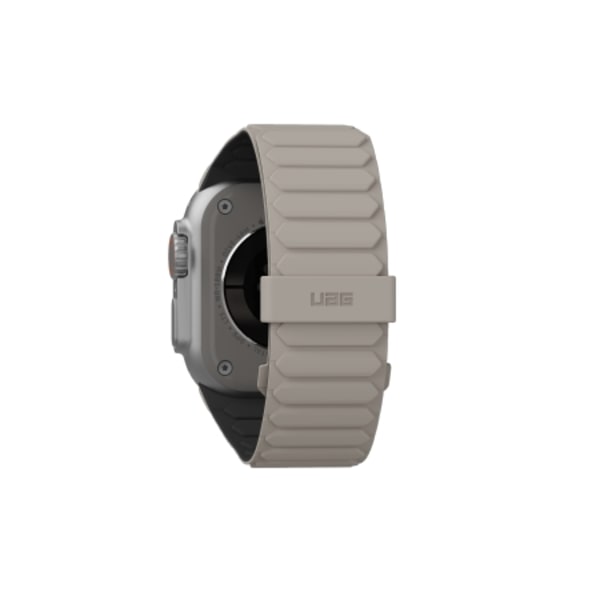 UAG Pathfinder Silicone Double-Sided Magnetic Strap for Apple Watch 42 / 44 / 45 / 46 / 49mm - Black-Gray Black