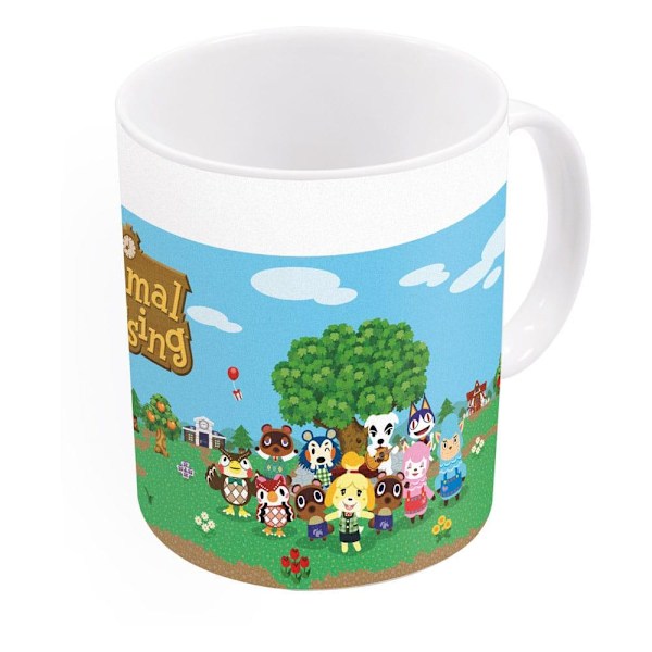 Animal Crossing Mug Case Logo & Characters 325 ml (6) Multicolor