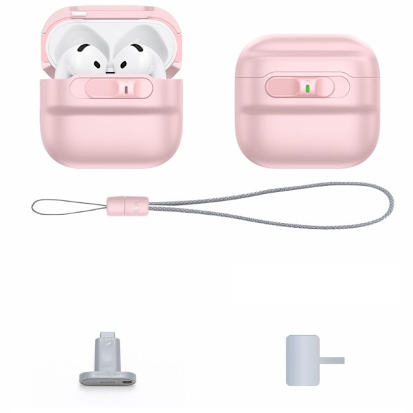 ESR Pulse Halolock Magsafe case for AirPods 4 - pink Pink