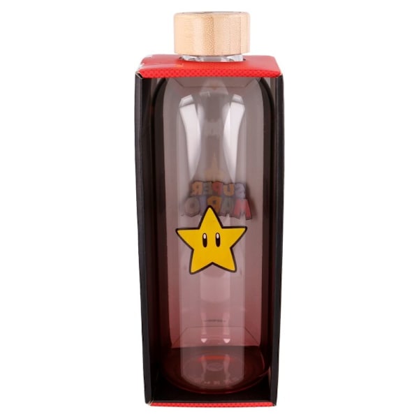 Nintendo Super Mario Bros glasflaska 1030ml multifärg