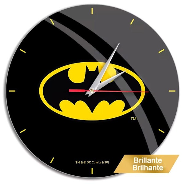 DC Comics Batman wall clock Multicolor