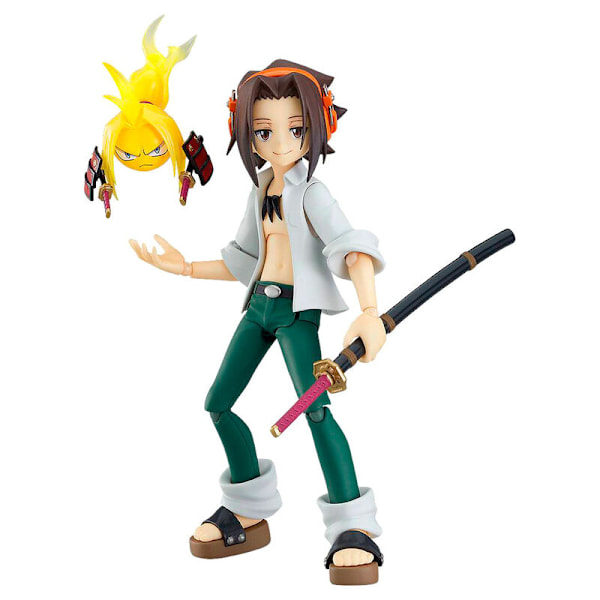 Shaman King Yoh Asakura Figma figure 14cm Multicolor