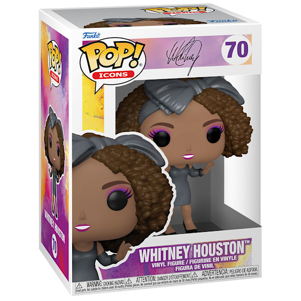 POP figur Ikoner Whitney Houston Multicolor