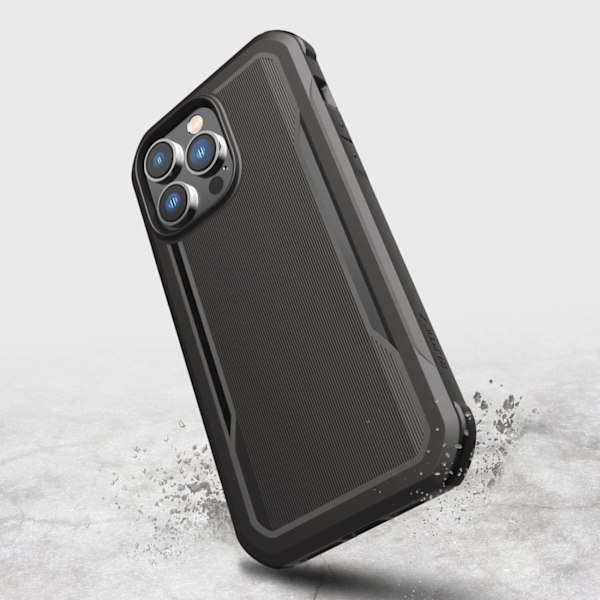 Raptic X-Doria Fort Case iPhone 14 Pro Max with MagSafe armored cover black Black