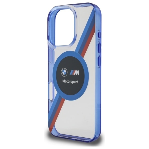 BMW BMHMP16X23HTPUT iPhone 16 Pro Max 6.9&quot; transparent hardcase Motosport IML Circle MagSafe