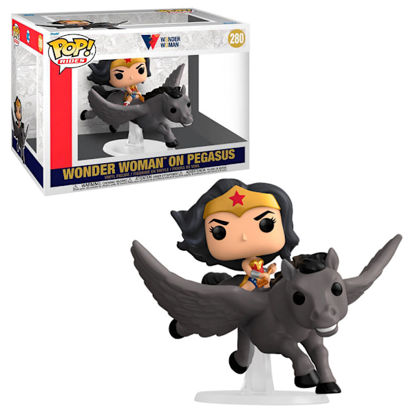 POP-figur DC Wonder Woman 80th Wonder Woman på Pegasus Multicolor