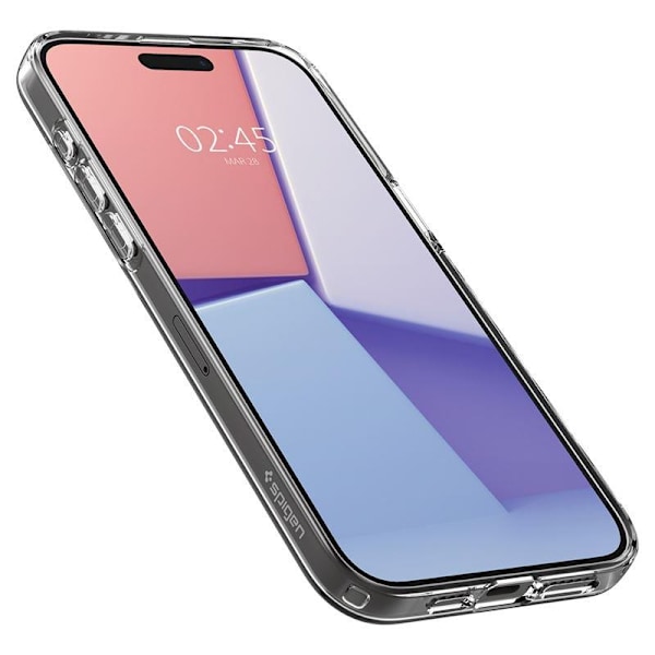 Spigen Crystal Flex Case for iPhone 15 Pro Max - Clear Transparent