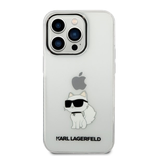 Karl Lagerfeld KLHCP14XHNCHTCT iPhone 14 Pro Max 6.7&quot; transparent hardcase Ikonik Choupette Transparent