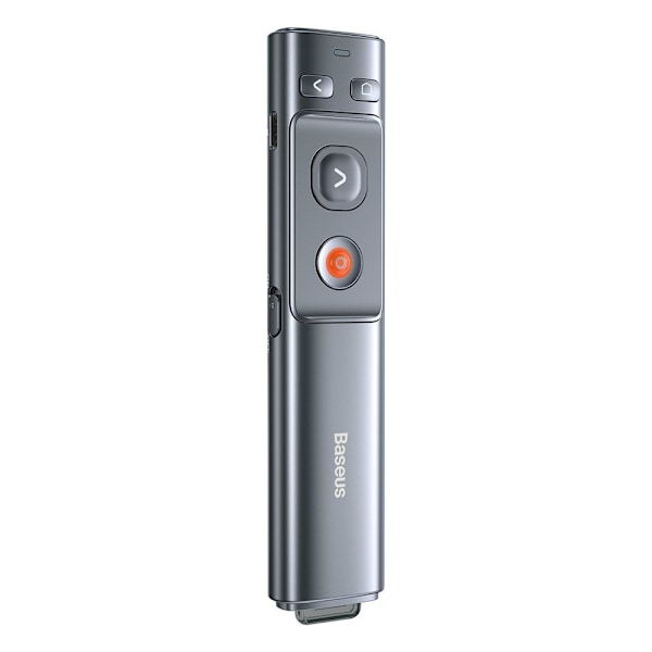 Baseus Orange Dot wireless laser pointer for presentations - gray (with battery) Gray