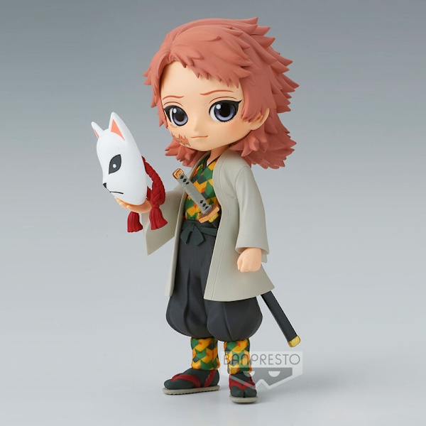 Demon Slayer Kimetsu no Yaiba Sabito Ver.A Q posket figur 14cm Multicolor