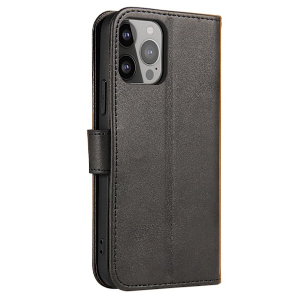 Magnet Case case for Vivo Y35 / Vivo Y22 / Vivo Y22s cover with flip wallet stand black Black