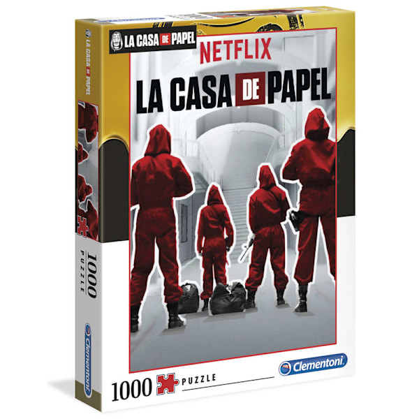 Money Heist puslespill 1000 stk Multicolor