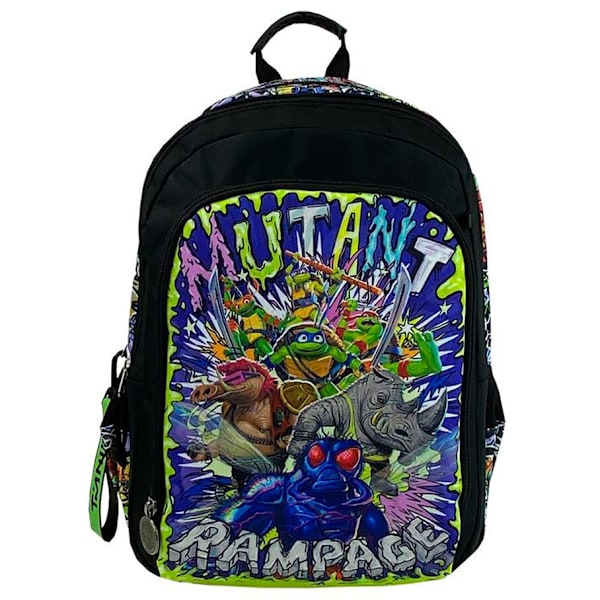 Ninja Turtles Mutant Mayhem adaptable backpack 43cm Multicolor