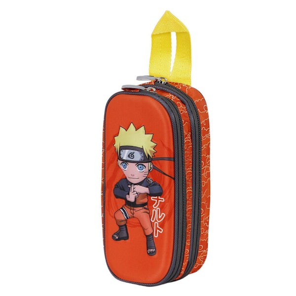 Naruto Shippuden Chikara 3D double pencil case Multicolor