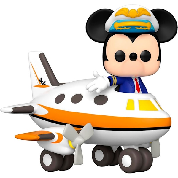 POP figure Rider Disney Mickey with Plane Multicolor