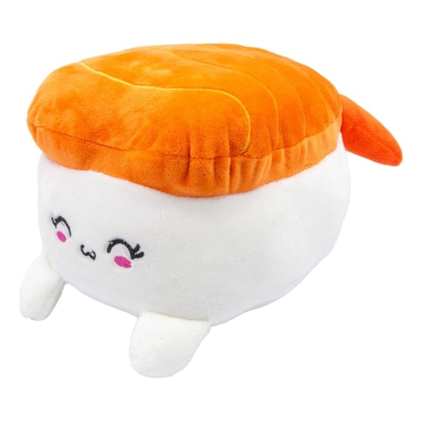 Plushi Plush Figure Uramaki Sushi with Shrimp 20 cm Multicolor