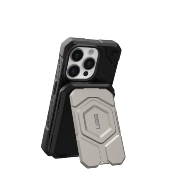 UAG Magnetic Wallet with MagSafe Compatible Stand - Titanium Titanic