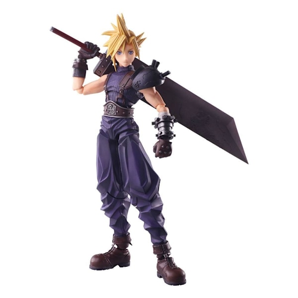 Final Fantasy VII Bring Arts Action Figure Cloud Strife 15 cm multifärg