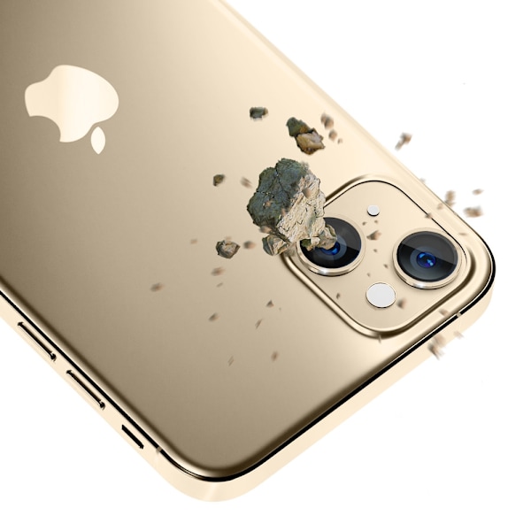 Camera glass for iPhone 14 9H for 3mk Lens Protection Pro series lens - gold Gold