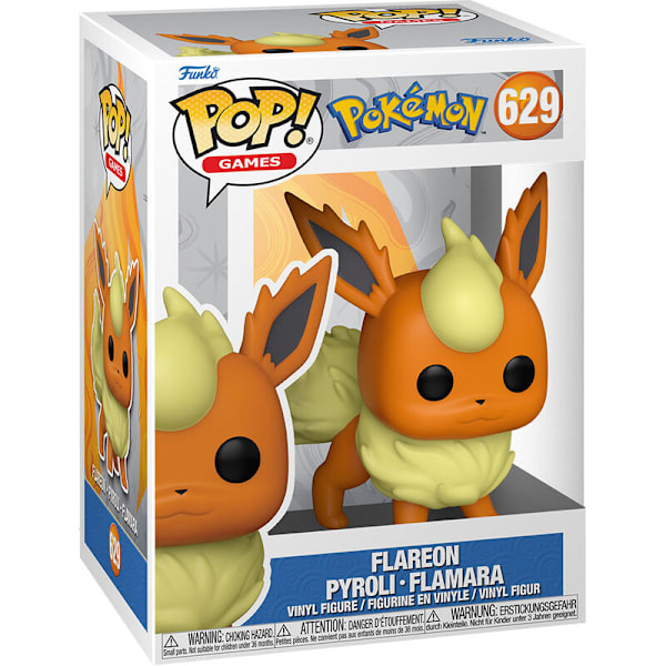 POP-figur Pokemon Flareon Multicolor