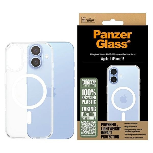 PanzerGlass HardCase iPhone 16 6.1&quot; white MagSafe 1291 White