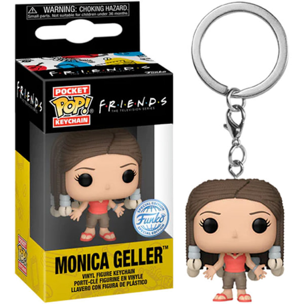 Pocket POP Keychain Friends Monica Geller Exclusive Multicolor