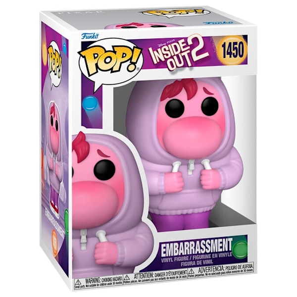 POP figure Inside Out 2 Embarrassment Multicolor