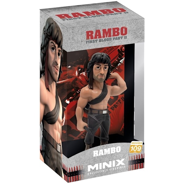 Rambo Minix figure 12cm multifärg