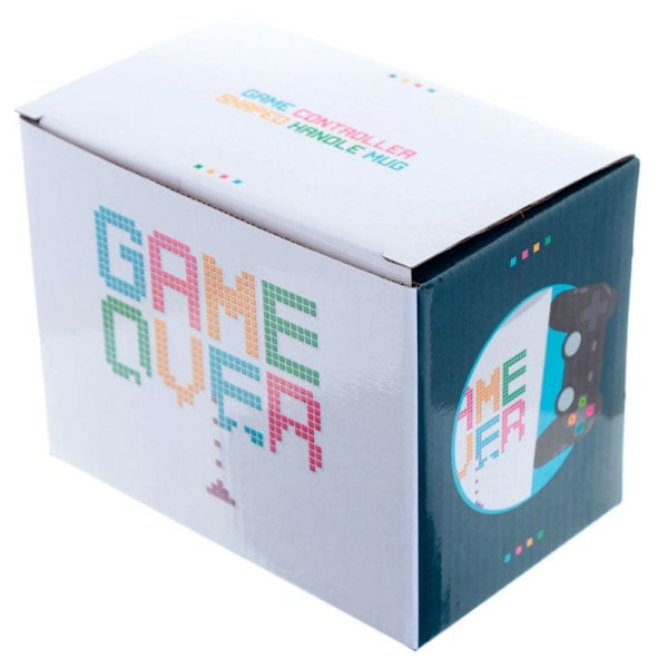 Game Over Controller shaped handle mug Multicolor