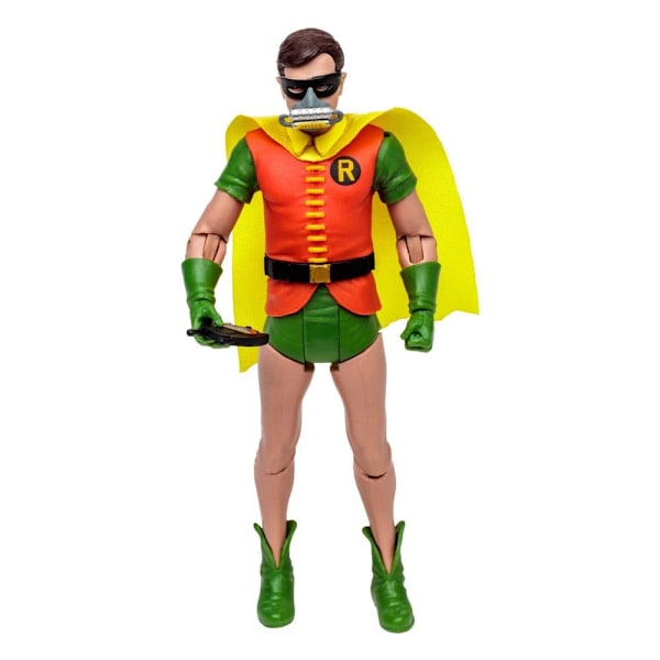 DC Retro Action Figure Batman 66 Robin with Oxygen Mask 15 cm Multicolor