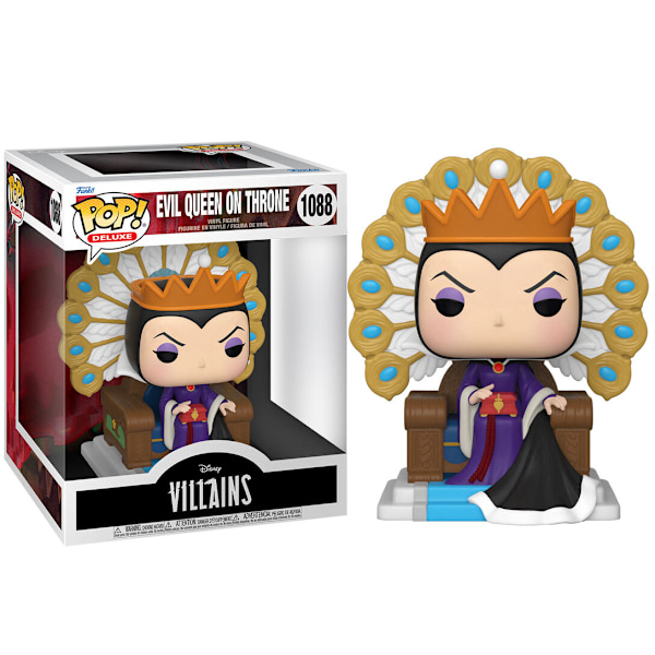 POP-figur Disney Villains Evil Queen on Throne Multicolor