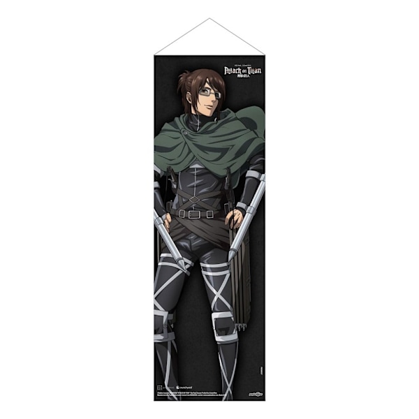 Attack on Titan: The Final Season Slim Wallscroll Hange Zoë 30 x 90 cm multifärg