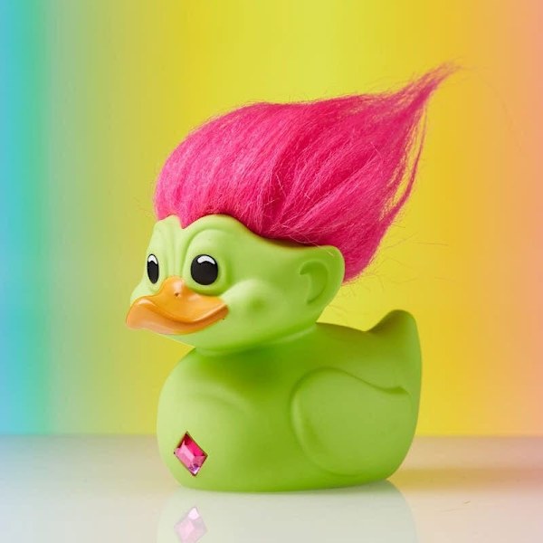 Trolls: First Edition - Green Troll with Pink Hair Tubbz Multicolor