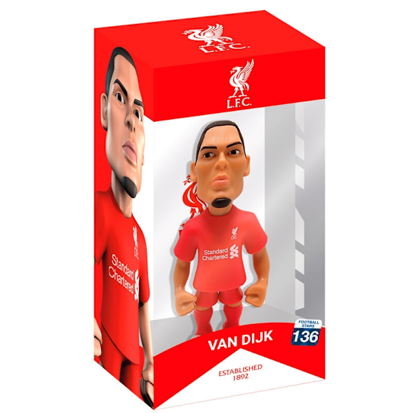 Liverpool Van Dijk Minix figure 12cm Multicolor