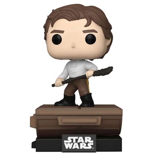 POP figure Deluxe Star Wars Jabba Skiff Han Solo Exclusive Multicolor