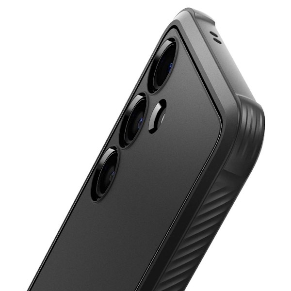 Spigen Rugged Armor Case for Samsung Galaxy S24+ - Matte Black Black