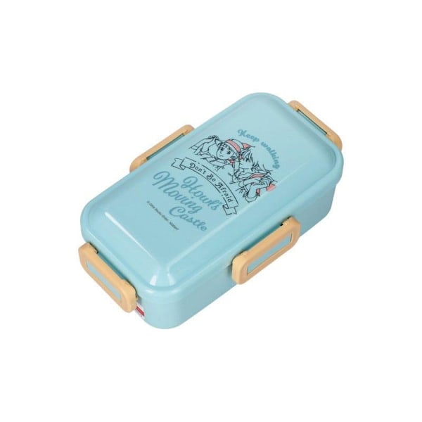 Howl's Moving Castle 4 locks Bento Box Don't Be Afraid Multicolor