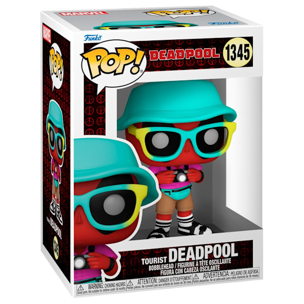 POP figure Marvel Deadpool - Deadpool Tourist Multicolor