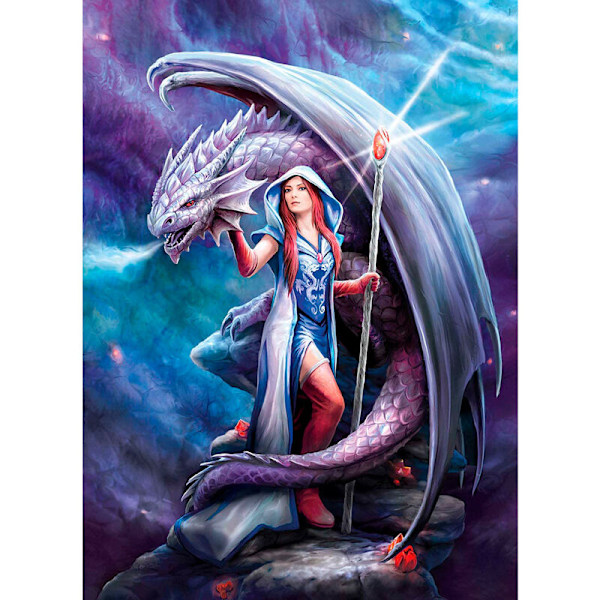 Anne Stokes Dragon Mage palapeli 1000kpl Multicolor