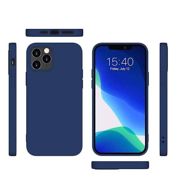 Silicone Case Soft Flexible Rubber Cover for Xiaomi Redmi Note 10 5G / Poco M3 Pro blue Blue