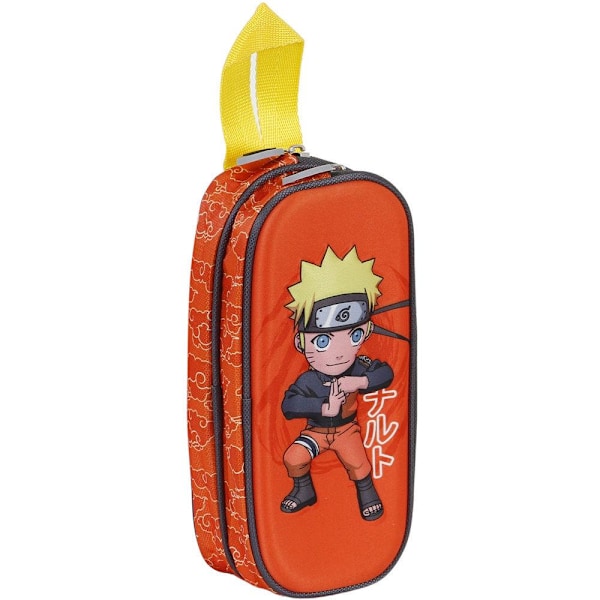 Naruto Shippuden Chikara 3D double pencil case multifärg