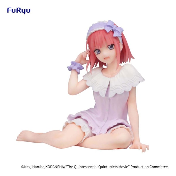 The Quintessential Quintuplets Noodle Stopper PVC Statue Nino Nakano Loungewear Ver. 9 cm multifärg