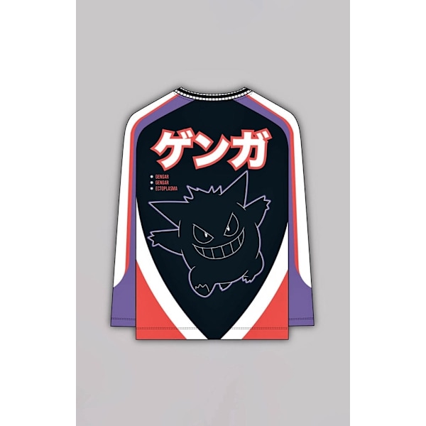 Pokémon Football Jersey Gengar  Size XXL multifärg