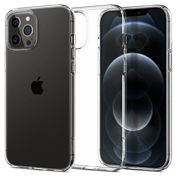 Spigen Liquid Crystal Case for iPhone 12 / iPhone 12 Pro - Transparent Transparent