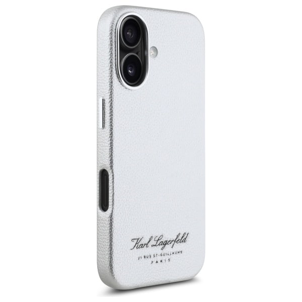 Karl Lagerfeld hotel RSG iPhone 16 case - gray Gray