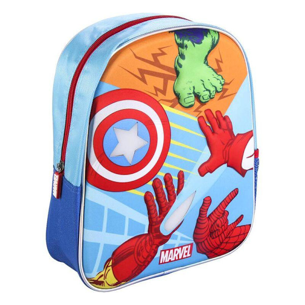 Marvel Avengers 3D backpack with lights 31cm multifärg