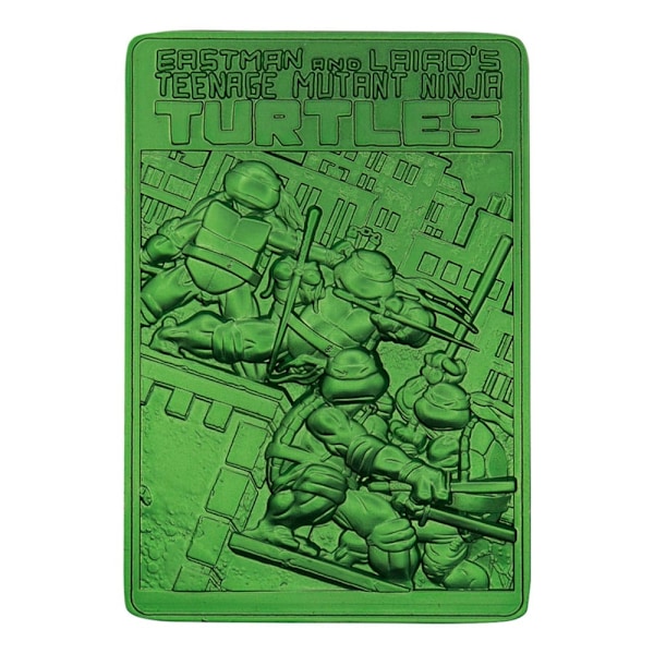 Teenage Mutant Ninja Turtles Ingot 40th Anniversary Green Limited Edition Multicolor