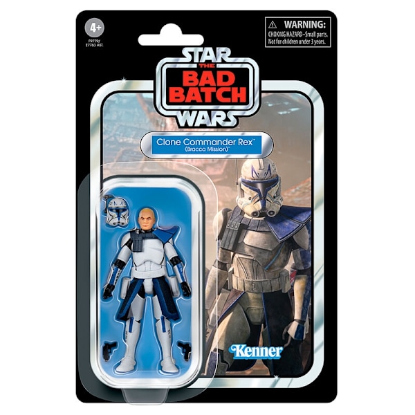 Star Wars: The Bad Batch Clone Commander Rex Bracca Mission figure 9,5cm Multicolor